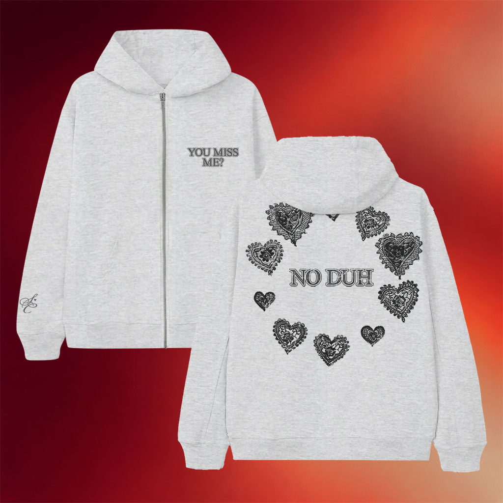 Sabrina Carpenter Merch 2026 Miss Me Zip Hoodie Gift Ideas For Music Lovers - Merchluma