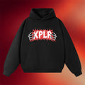 XPLR Merch 2026 High Tension Hoodie Black Sam And Colby Hoodie Gifts Ideas For Halloween - Merchluma