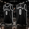 Personalized Bruce Brown Jr Brooklyn Nets Black Basketball Jersey Bruce Brown Jr Merch 2026 - Merchluma