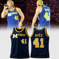 Morgan In Michigan Michigan Wolverines Maillot 1988 89 Glen Rice Jersey Morgan Wallen Merch - Merchluma