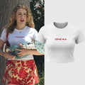 Rachel Sennott I Love LA Season 2 In Malibu Sinema Baby Tee Best Gifts For Sisters - Merchluma