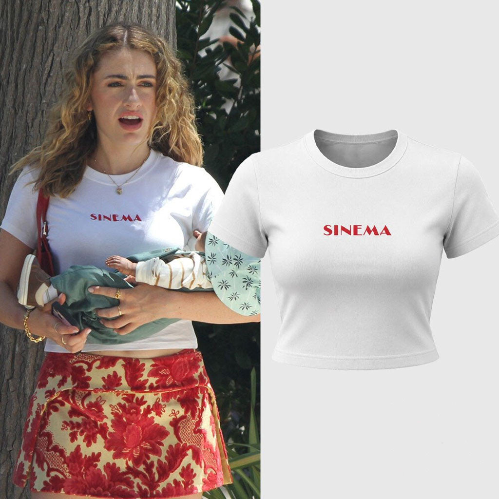 Rachel Sennott I Love LA Season 2 In Malibu Sinema Baby Tee Best Gifts For Sisters - Merchluma