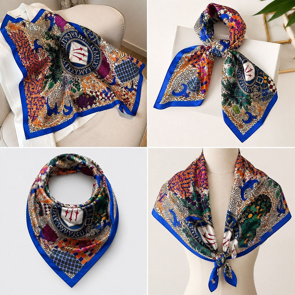 Nocta Manor Bandana 2026 Vibrant Patchwork Style Scarf Best Gift For Friends - Merchluma