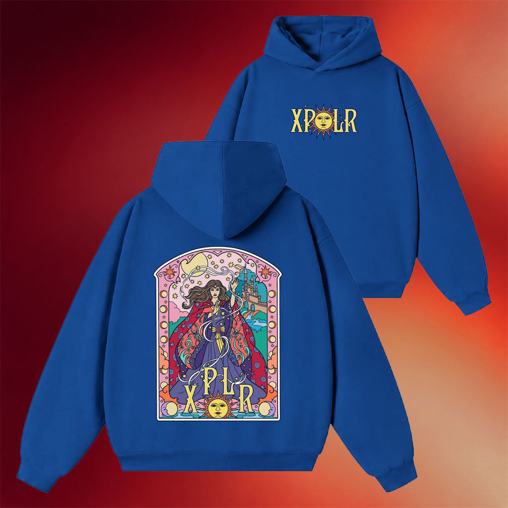 XPLR Merch 2026 Tarot Hoodie Sam And Colby Hoodie Birthday Gifts For Friends - Merchluma