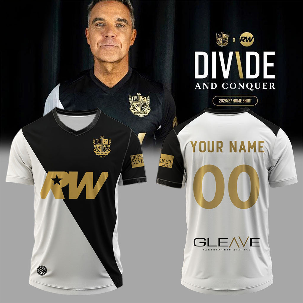 Personalized Robbie Williams Britpop World Tour Jersey Shirt 2026 Robbie Williams Merch Gifts - Merchluma