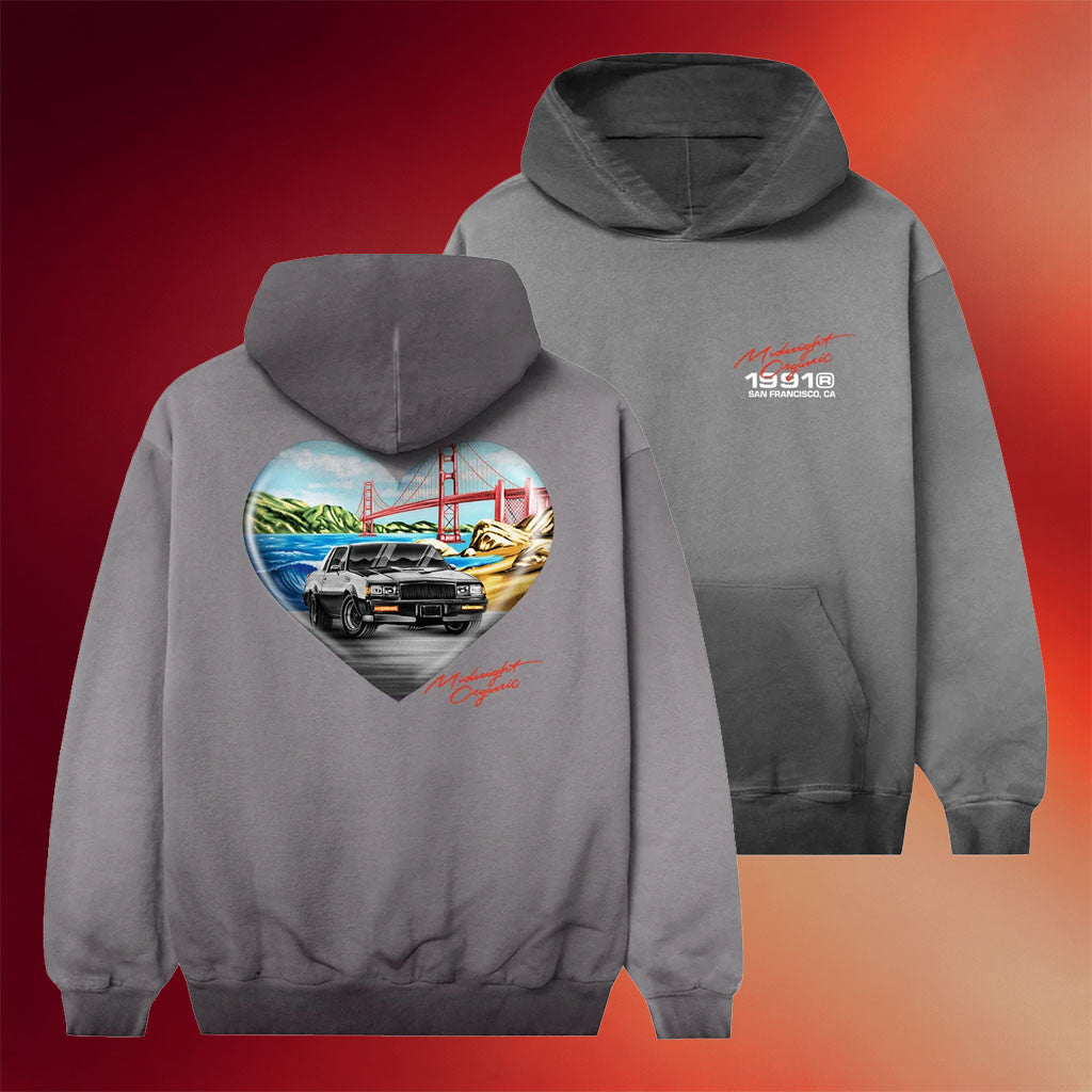 Midnight Organic Merch 2026 Bay Love Hoodie Birthday Gift For Husband - Merchluma