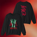 Slayr Merch 2026 Slayer Root Of All Evil Splatter Sweatshirt Gifts For Music Fans - Merchluma
