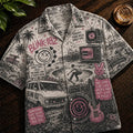 Blink-182 Vintage Tropical Hawaiian Shirt Blink-182 Merch Gift Ideas For Brother - Merchluma