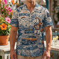 Denver Broncos Tropical Vibes Hawaiian Shirt Broncos Merch Presents For Football Fans - Merchluma
