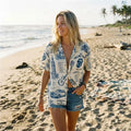 The Rolling Stones Tropical Vibes Hawaiian Shirt The Rolling Stones Merch Gifts For Rock Lovers - Merchluma