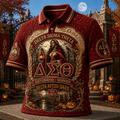 Delta Sigma Theta Halloween Polo Shirt Sisterhood Service Delta After Dark Polos Spooky Gifts - Merchluma