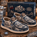 Busch Light Cold Beer Good Times Great Vibes Shoes Busch Light Merch Gifts For Him - Merchluma