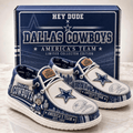 Dallas Cowboys America's Team Shoes Cowboys Merch Gifts For Football Fan - Merchluma