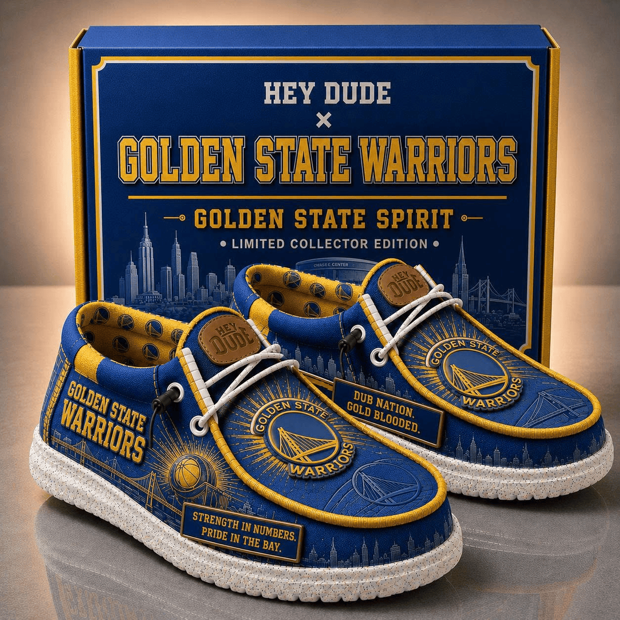 Golden State Warriors Merch Golden State Spirit Shoes Presents For Basketball Fans - Merchluma