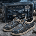 Supernatural The Family Business Shoes Supernatural Merch Birthday Gift For Son - Merchluma