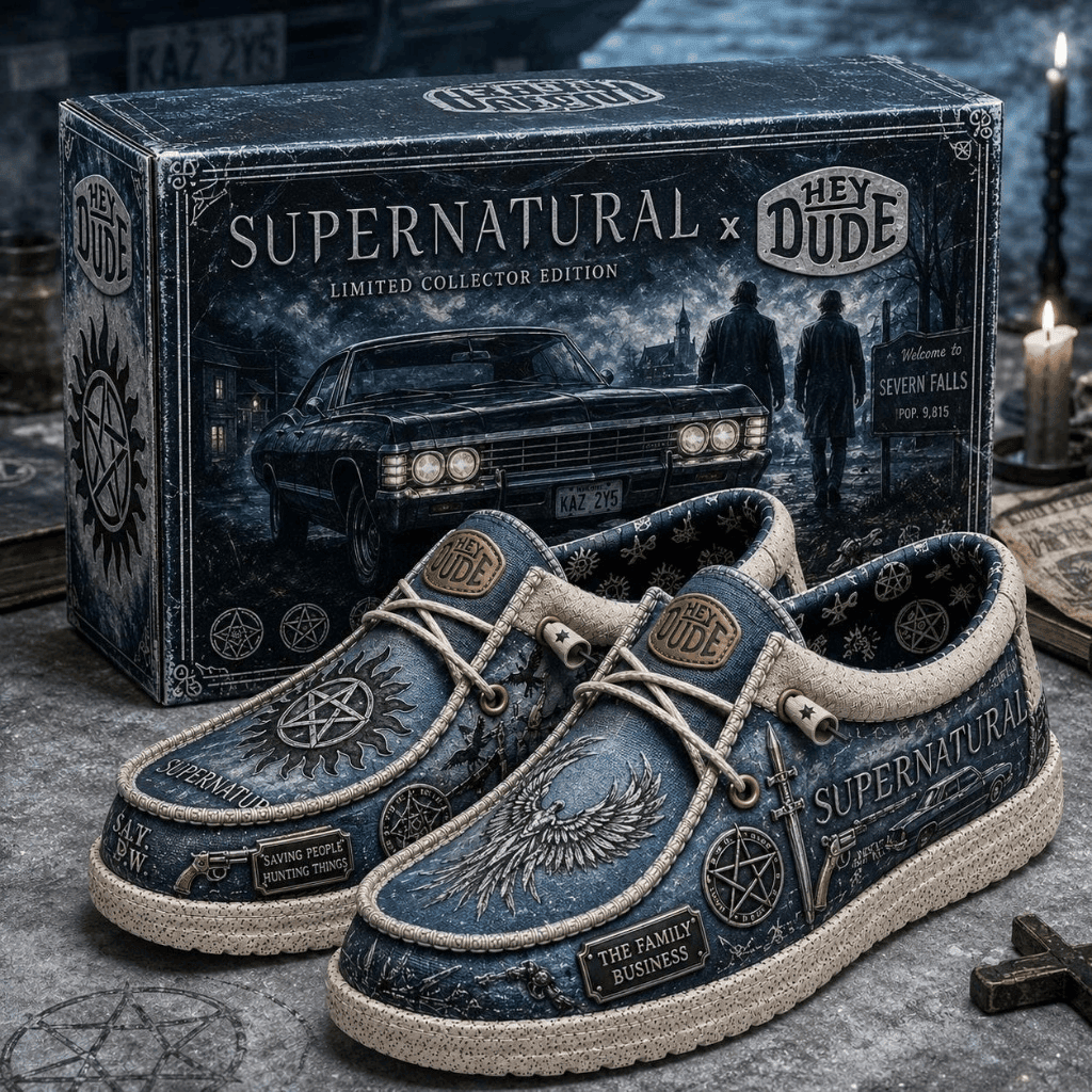 Supernatural The Family Business Shoes Supernatural Merch Birthday Gift For Son - Merchluma