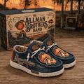 The Allman Brothers Band Southern Rock Icon Shoes The Allman Brothers Merch Gifts For Fans - Merchluma