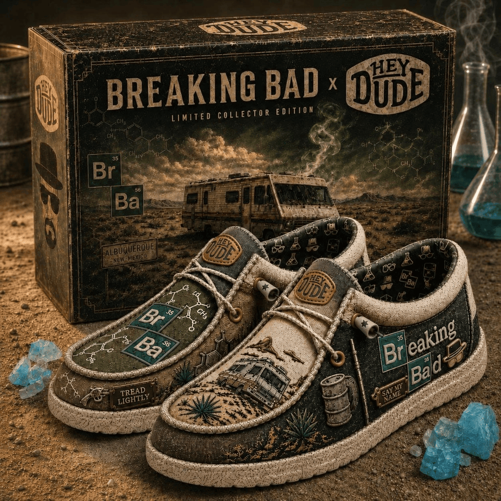 Breaking Bad Say Me Name Shoes Breaking Bad Merch Birthday Gift For Husband - Merchluma