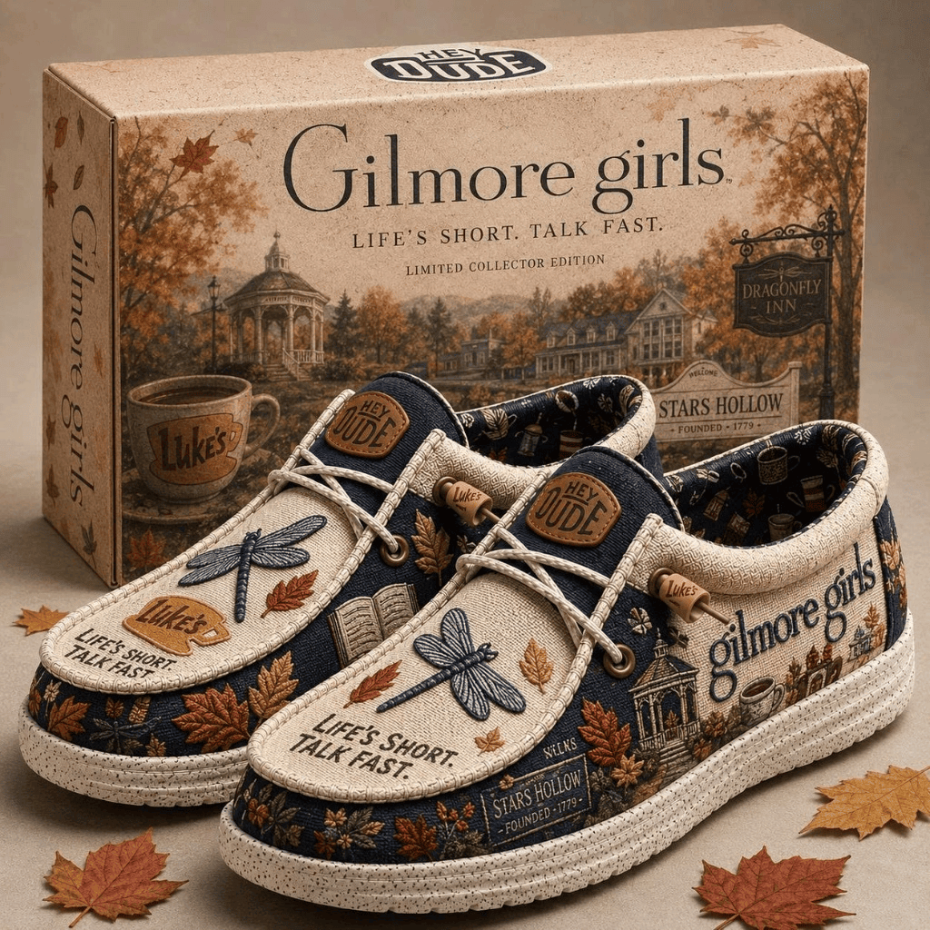 Gilmore Girls Life's Short Talk Past Shoes Gilmore Girls Merch Birthday Gift For BFF - Merchluma