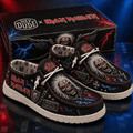 Iron Maiden Run to The Hills Shoes Iron Maiden Merch Gifts For Rock Fans - Merchluma