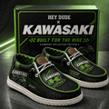 Kawasaki Built For The Ride Shoes Kawasaki Merch Birthday Gift For Him - Merchluma