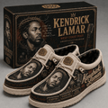 Kendrick Lamar West Coast Poet Shoes Kendrick Lamar Merch Gifts For Son - Merchluma