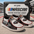 Nascar Racing Heritage Legacy Shoes Built For Speed Nascar Merch Gift Ideas For Him - Merchluma