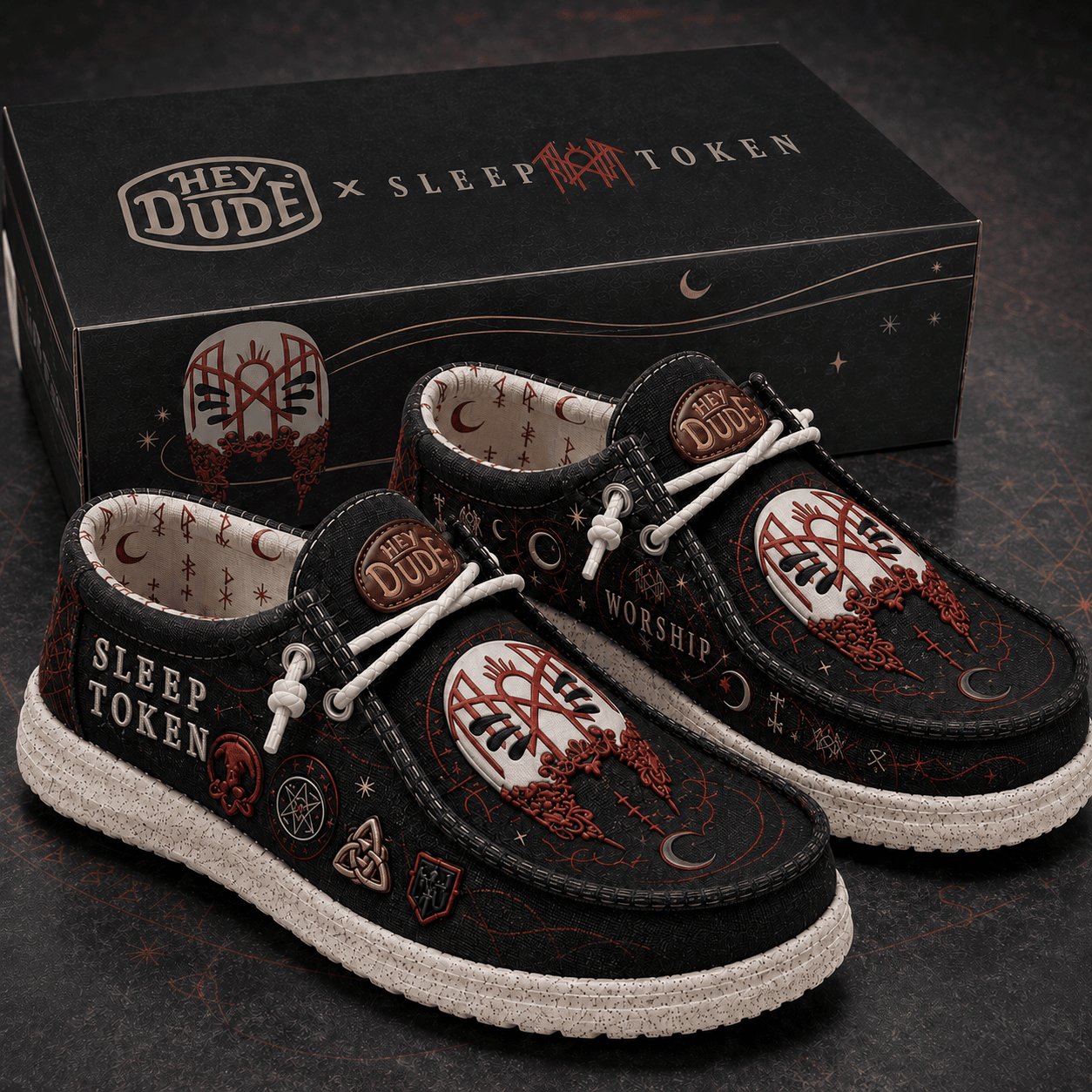 Sleep Token Worship Shoes Sleep Token Merch Music Related Gifts For Guys - Merchluma