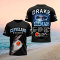 Cleveland Browns Drake Iceman T-Shirt Hip Hop Shirt Cleveland Browns Merch Present For Fans - Merchluma