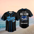 Detroit Lions God First Family Second Baseball Jersey Detroit Lions Merch Football Lover Gifts - Merchluma