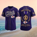 Kansas City Chiefs Purple Heart Day Honor The Brave Baseball Jersey KC Chiefs Merch Fan Gifts - Merchluma