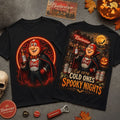 Budweiser Cold Ones Spooky Night Halloween 2026 T-Shirt Halloween Gifts For Men - Merchluma