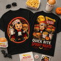 In-N-Out Burger Quick Bite Spooky Night 2026 T-Shirt Fast Food Lover Shirt Halloween Gifts - Merchluma