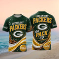 Green Bay Packers Titletown USA Soda Splash Shirt Packers Merch Gift For Football Lovers - Merchluma