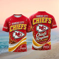 Kansas City Chiefs Coca Cola Splash Football Shirt Protect The Kingdom Tee KC Chiefs Merch - Merchluma