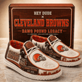 Cleveland Browns Dawg Pound Legacy Shoes Browns Merch Gifts For Football Fan - Merchluma