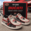 Ducati Corse Legacy Shoes Ducati Merch Gifts For Motorcycle Lovers - Merchluma