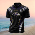 Baltimore Ravens Bird Mascot Polo Shirt Baltimore Ravens Merch Present For Football Fans - Merchluma