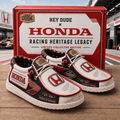 Honda Racing Heritage Legacy Shoes Forever Of Dreams Honda Merch Presents For Him - Merchluma