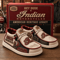 Indiana Motorcycles American Heritage Legacy Shoes Indiana Motorcycles Merch Him Gifts - Merchluma