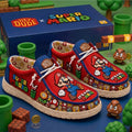 Super Mario Merch It's A Me Mario Shoes Birthday Gift For Friends - Merchluma