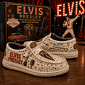 Elvis Presley Can't Help Falling In Love Shoes Elvis Presley Merch Gifts For Music Fans - Merchluma