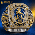 Brondby IF Drengene Fra Vestegnen Since 1964 Ring Brondby IF Merch Gift Ideas For Him - Merchluma