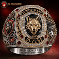 FC Midtjylland Ulvene Since 1999 Ring FC Midtjylland Merch Gifts For Football Fan - Merchluma