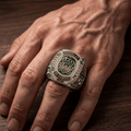 Viborg FF De Gronne Since 1896 Ring Viborg FF Merch Best Gifts For Husband - Merchluma