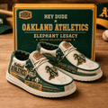 Oakland Athletics Elephant Legacy Shoes Oakland Basketball Merch Best Gifts For Son - Merchluma