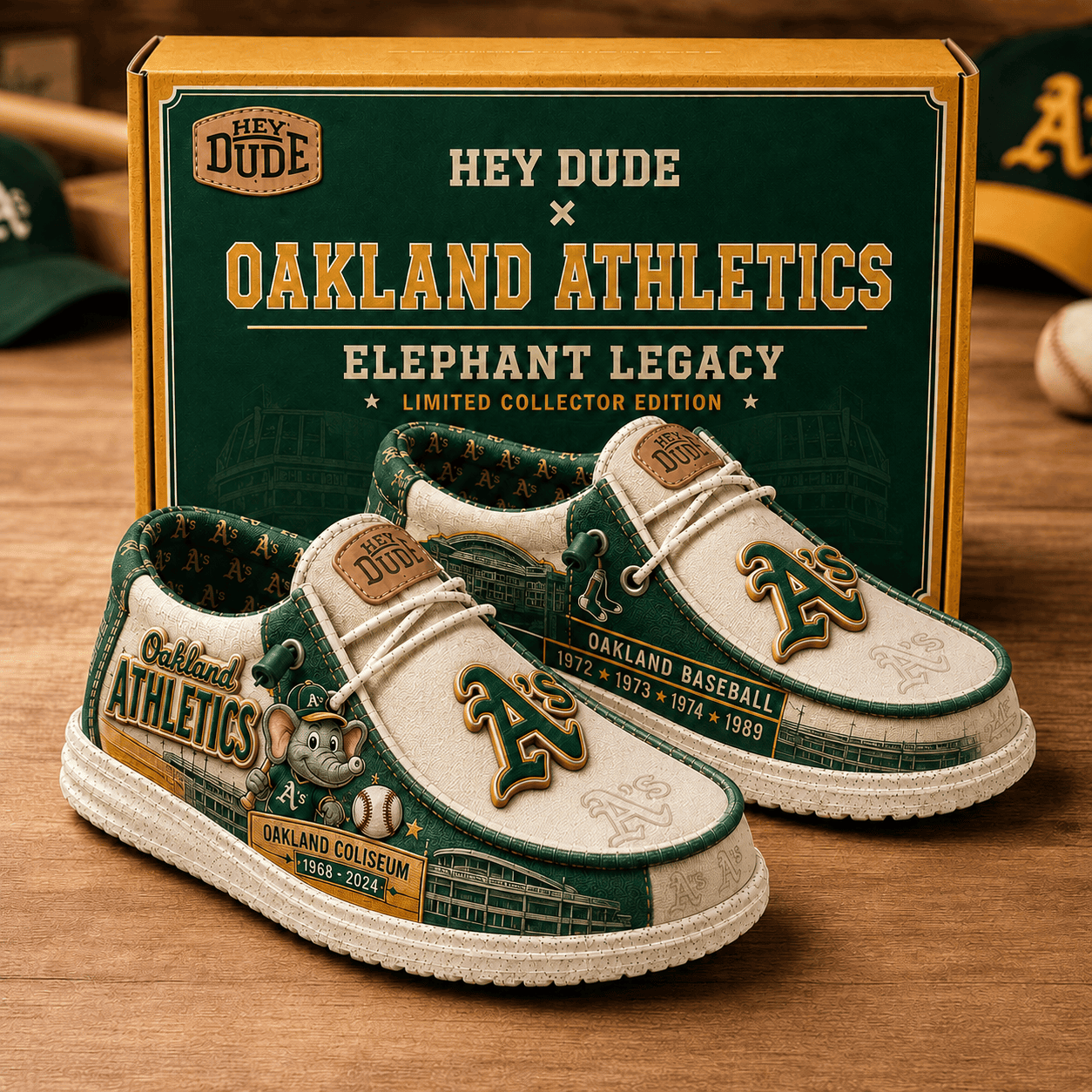 Oakland Athletics Elephant Legacy Shoes Oakland Basketball Merch Best Gifts For Son - Merchluma