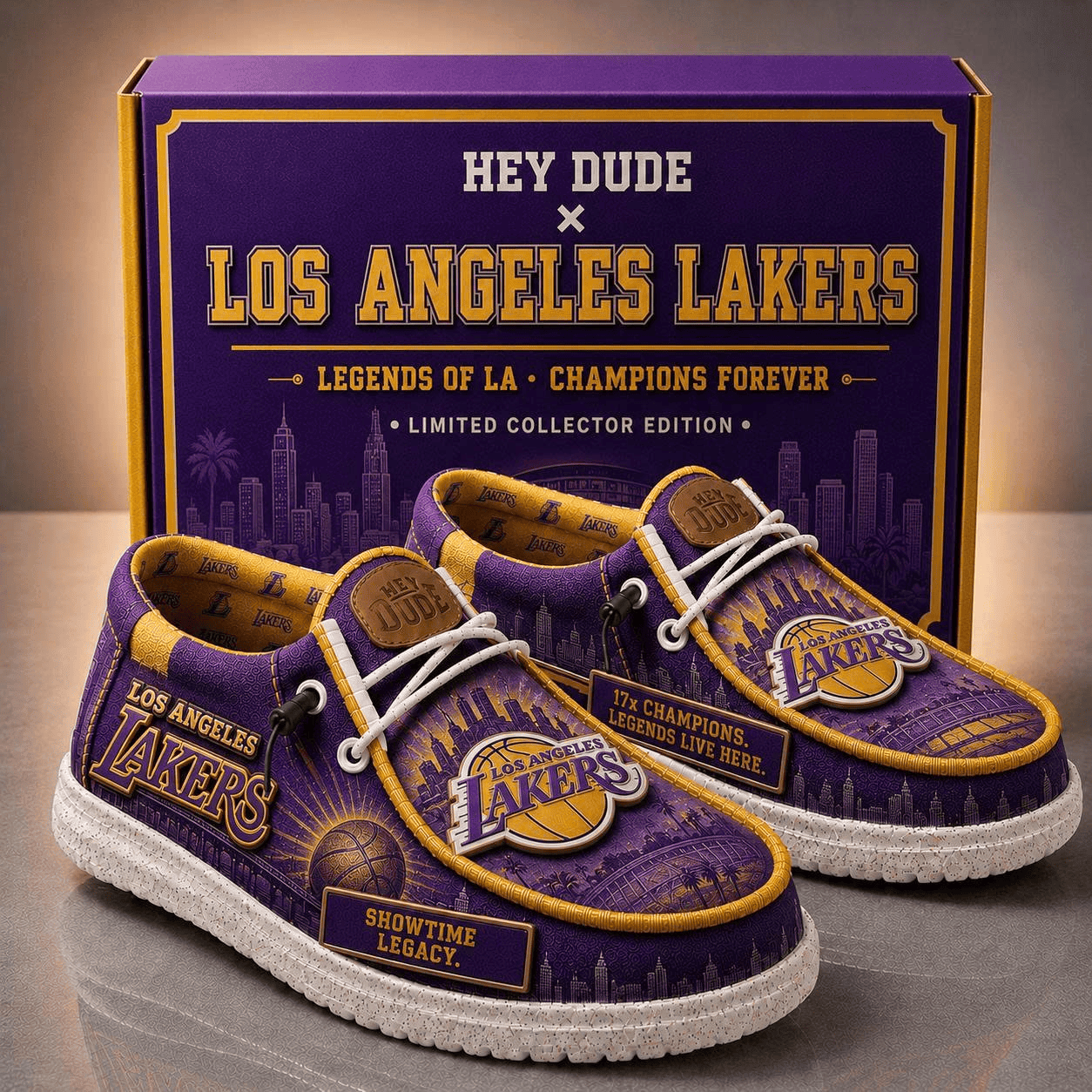 Los Angeles Lakers Legends Of LA Champions Forever Shoes Lakers Merch Gift For Dudes - Merchluma