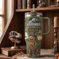 Jurassic World Welcome To The Spooky Park Tumbler Jurassic World Merch Gift For Halloween - Merchluma