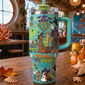 Scooby Doo Rut Roh It's Spooky Season Tumbler Scooby Doo Merch Gifts For Halloween - Merchluma